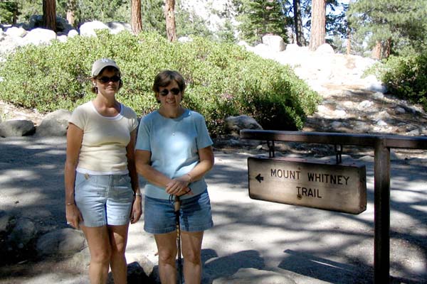 KarenMaryMtWhitneyTrailhead